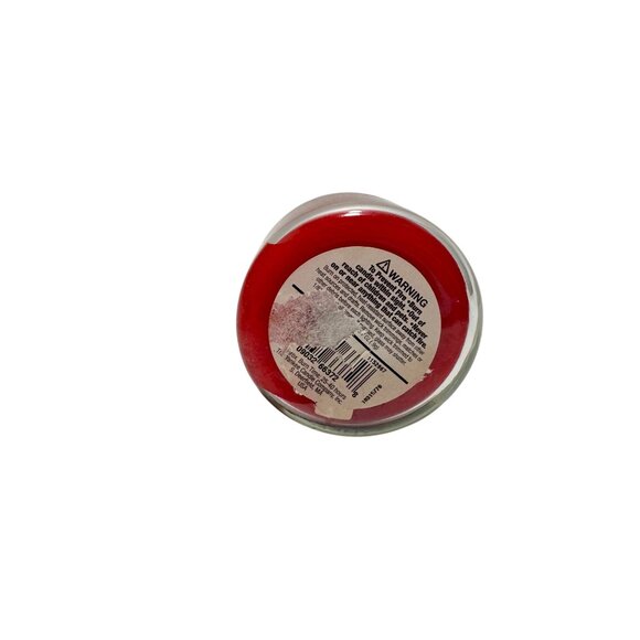 Yankee Candle Retired "TROPICAL FRUIT" Red 3.7 oz. White Label RARE New - Picture 3 of 4